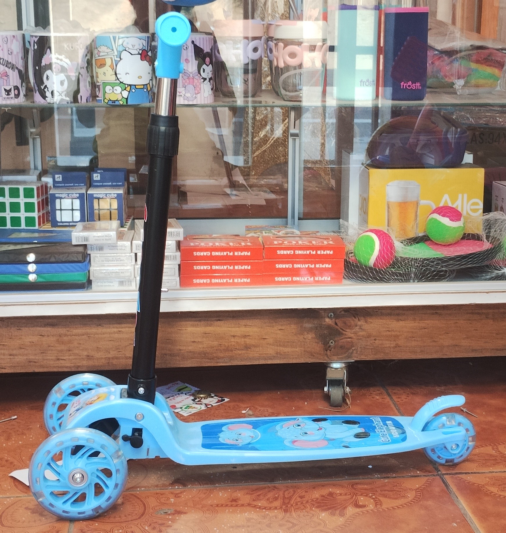 SCOOTER AZUL