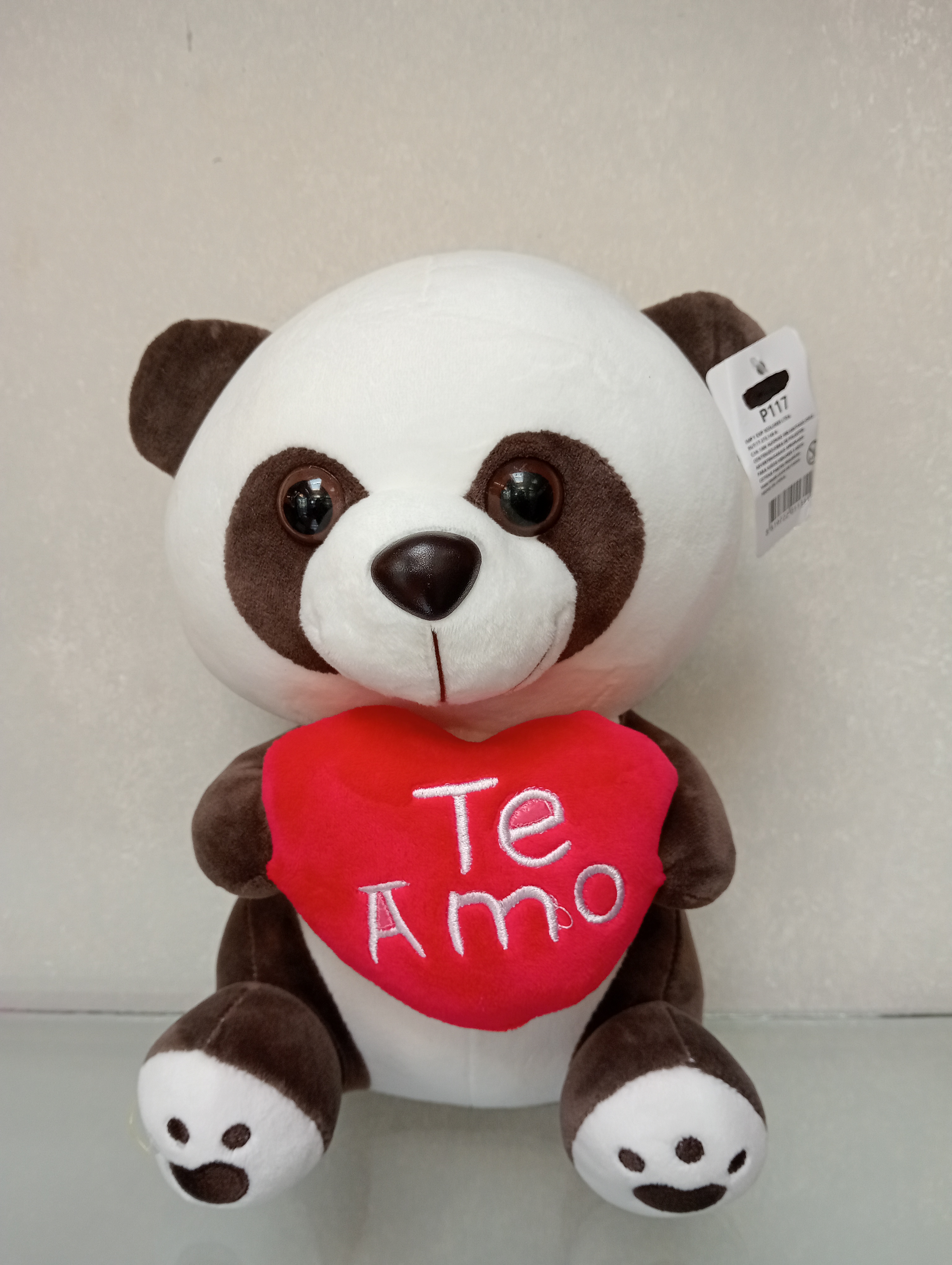 PELUCHE PANDA AMOR