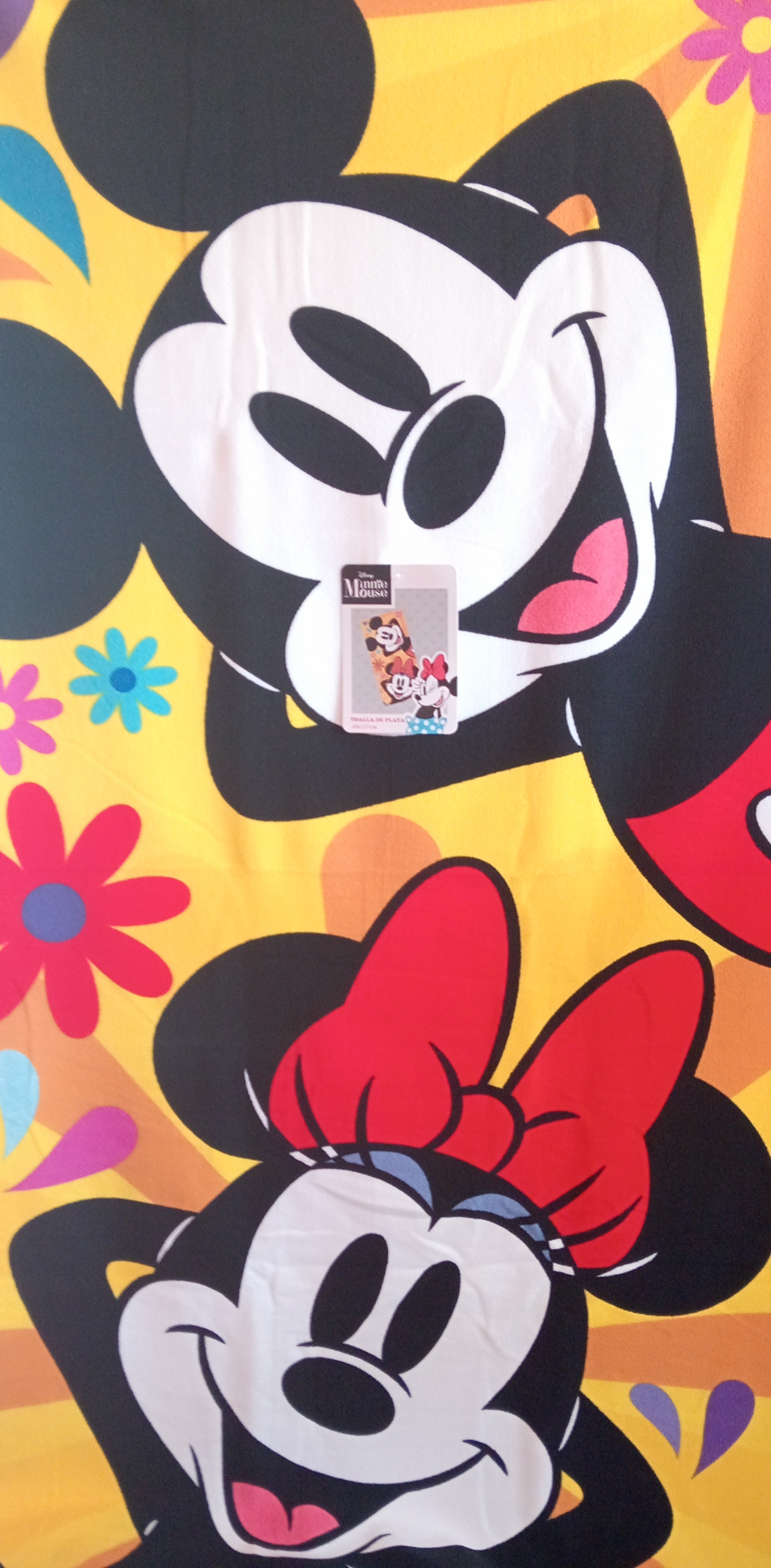 TOALLA MINNIE Y MICKEY