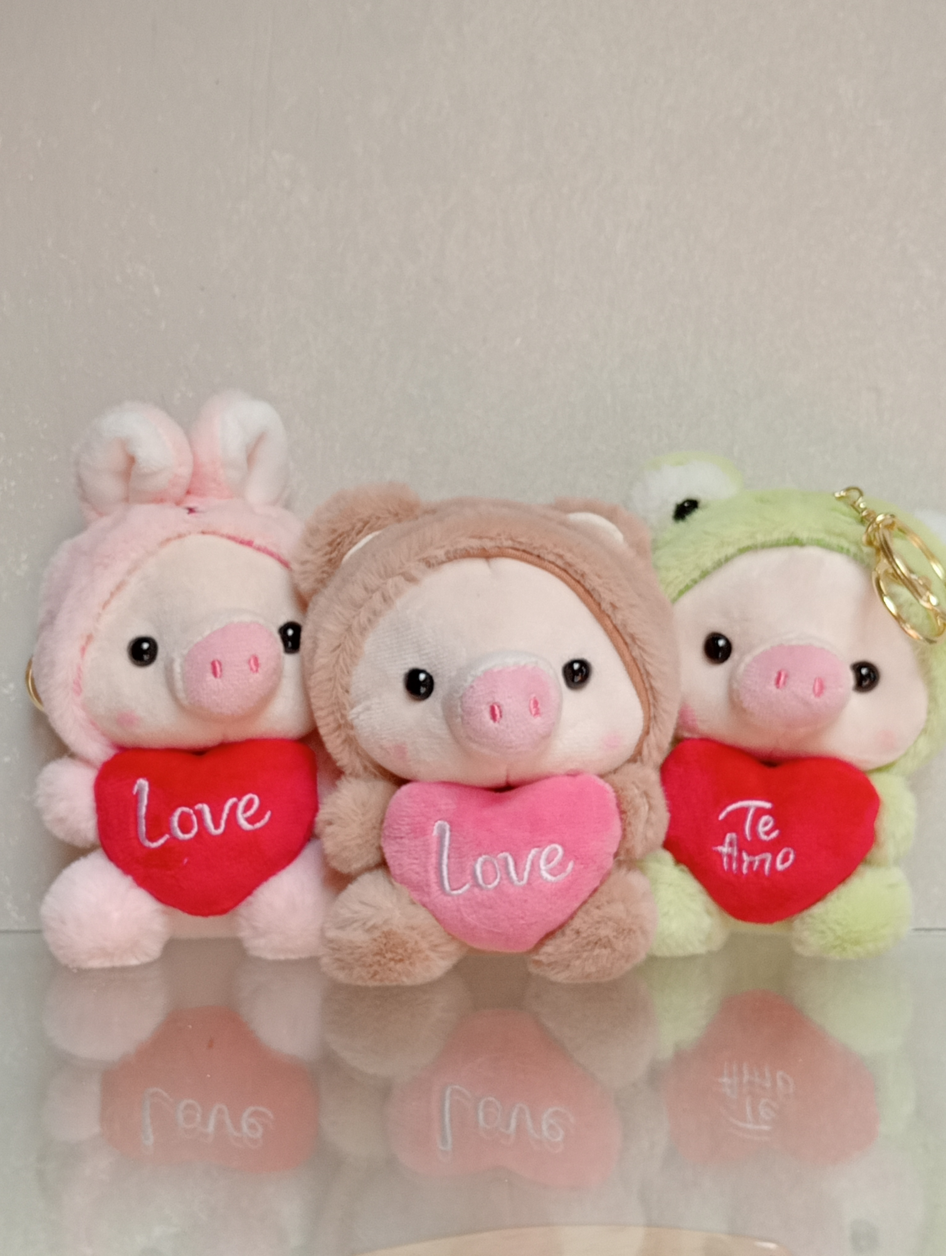 LLAVERO CHANCHITO LOVE